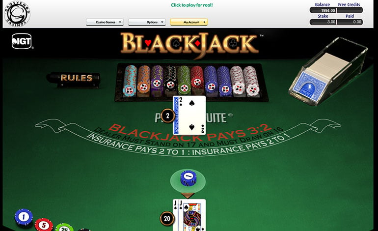 Grosvenor Casino Blackjack