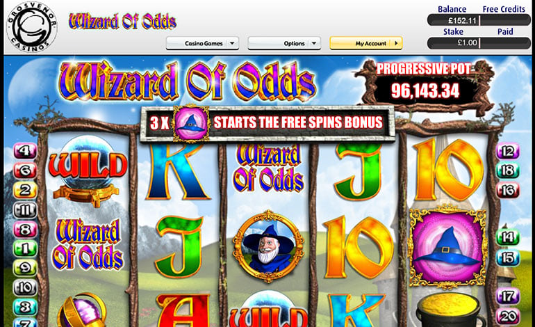 Grosvenor Casino Spins Wizard Of Odds