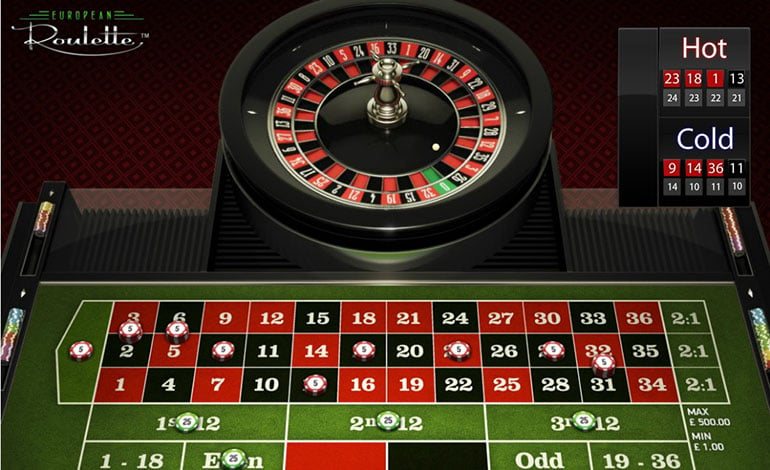 Intercasino Roulette Hot Cold Info