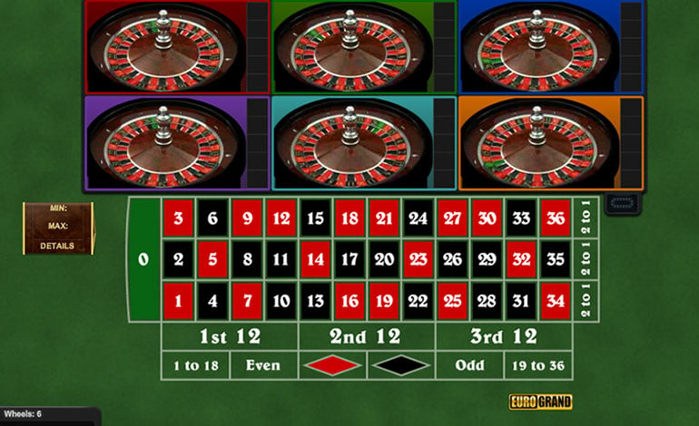 Eurogrand Multi Roulette Play