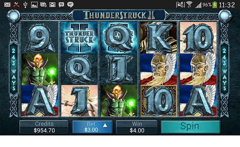 Lucky247 Casino Thunder Stock Spin