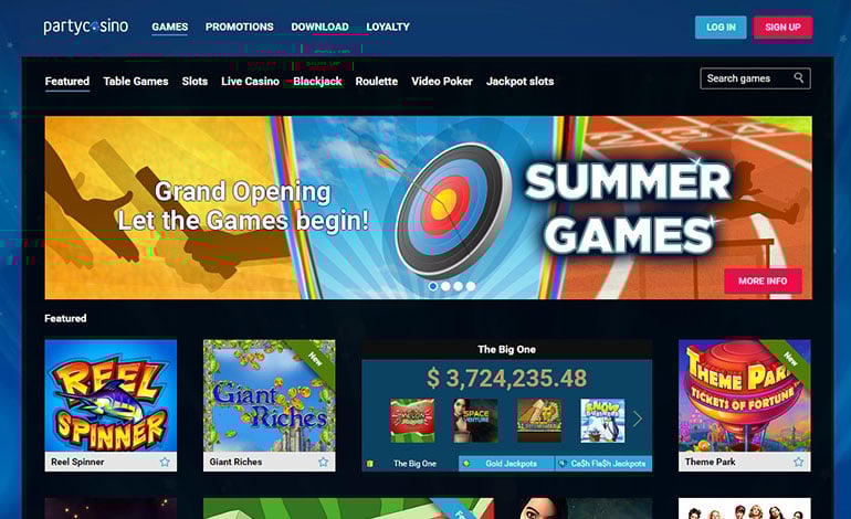 Party Casino UK Review 2021 - FREE £100 Bonus For UK