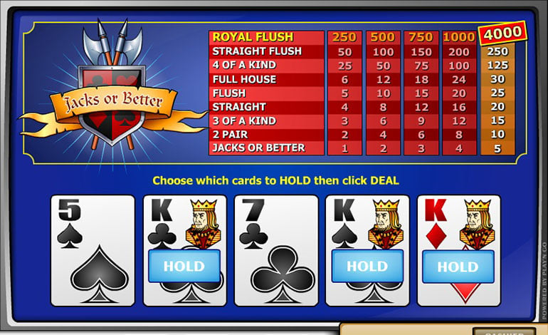 Spin Casino Jacks Or Better Game