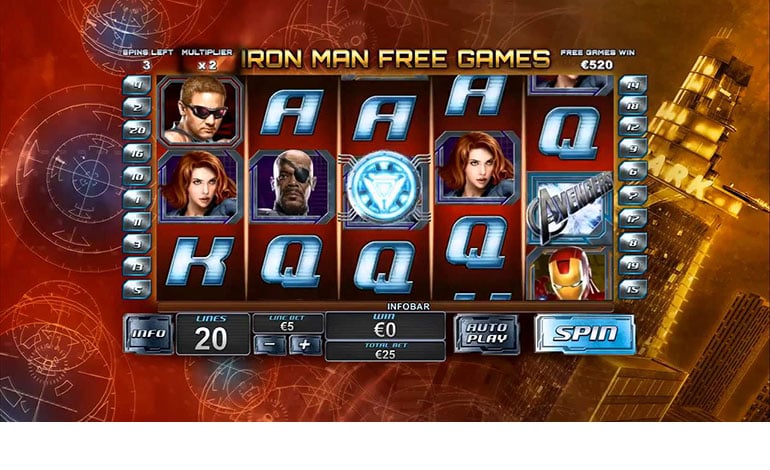 William Hill Iron Man Free Games